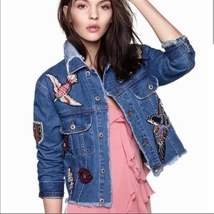 Sunset + Spring Sequin Jean Jacket